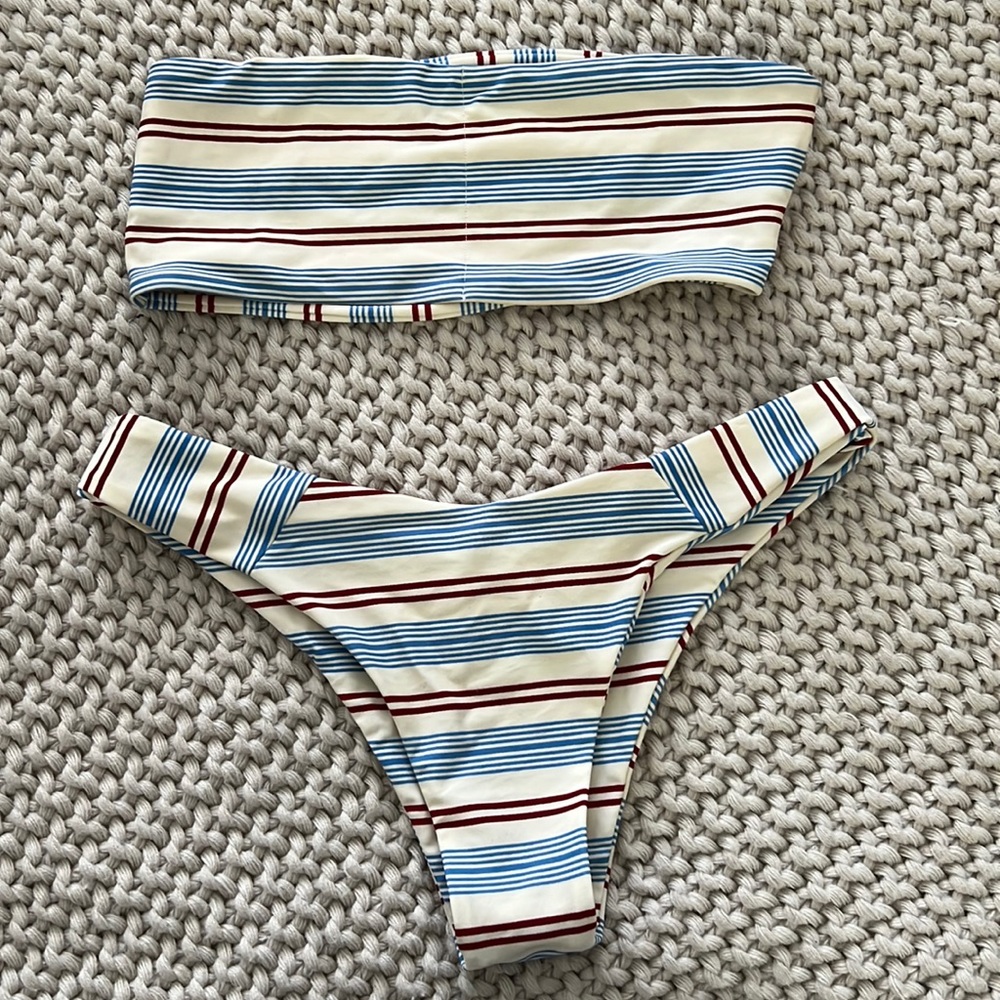Red, White & Blue Blackbough Bikini